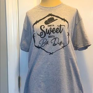 Large Beth Dutton shirt Yellowstone.Free earrings